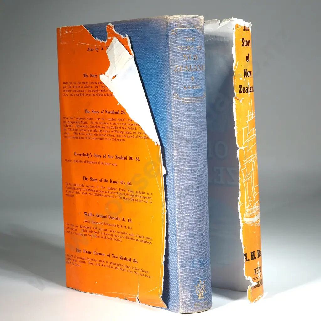 The Story Of New Zealand  Author	REED, A.H. Category:	New Zealand - General History Image 1++