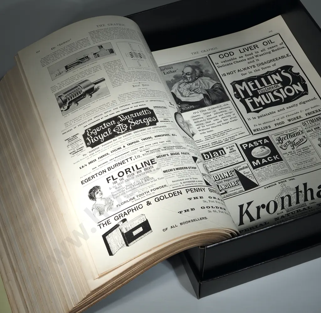 "The Graphic"  ]Illustrated Weekly Newspaper July To Dec 1898 Image 1++