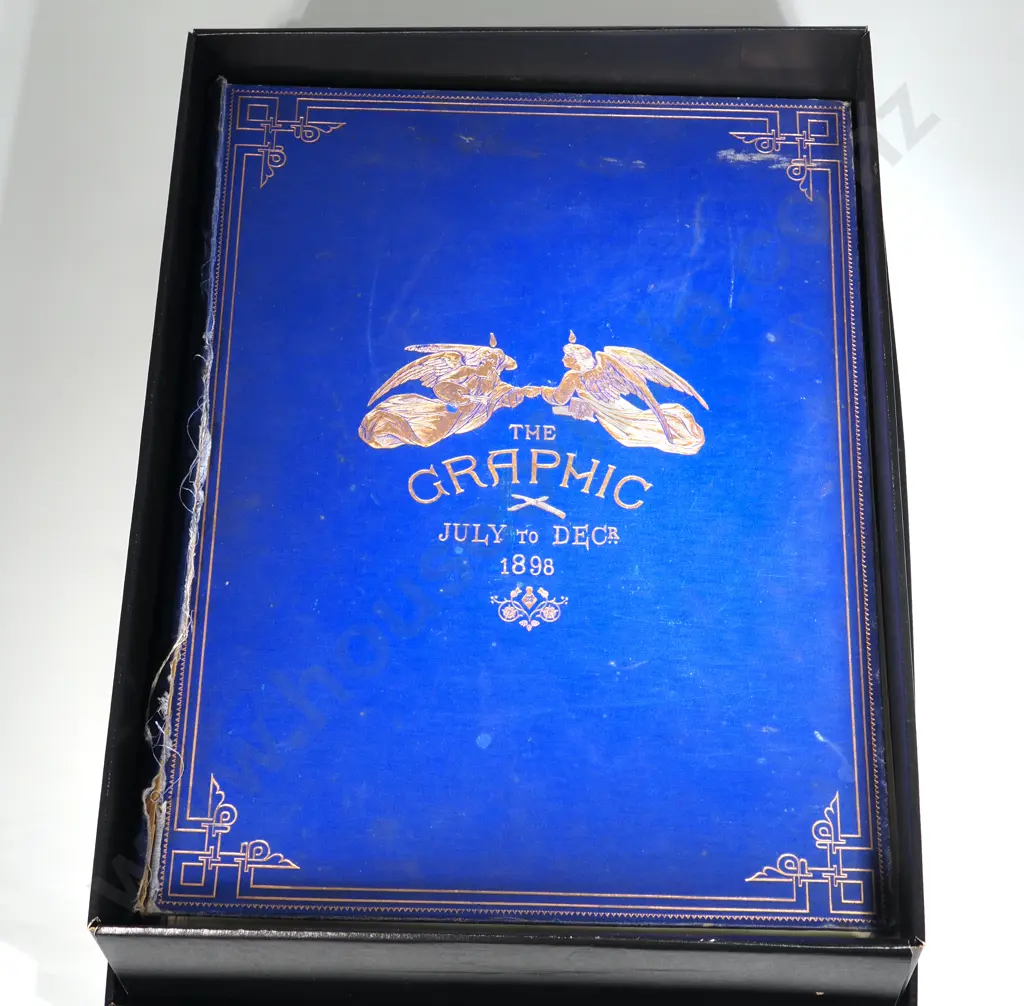 "The Graphic"  ]Illustrated Weekly Newspaper July To Dec 1898 Image 1++