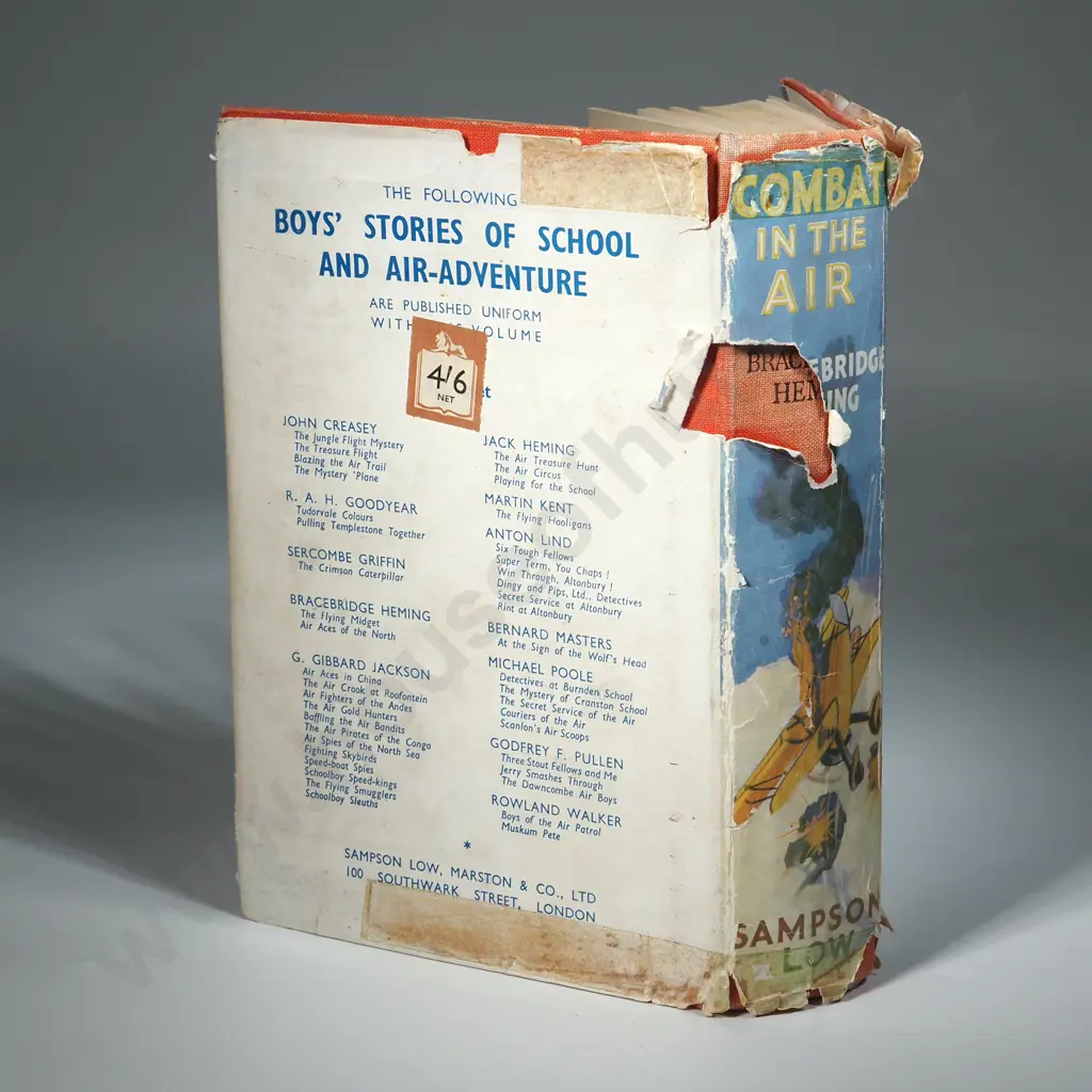 Combat In The Air,  Bracebridge Heming  Published by Samson Low, Marston & Co. Ltd Image 1++