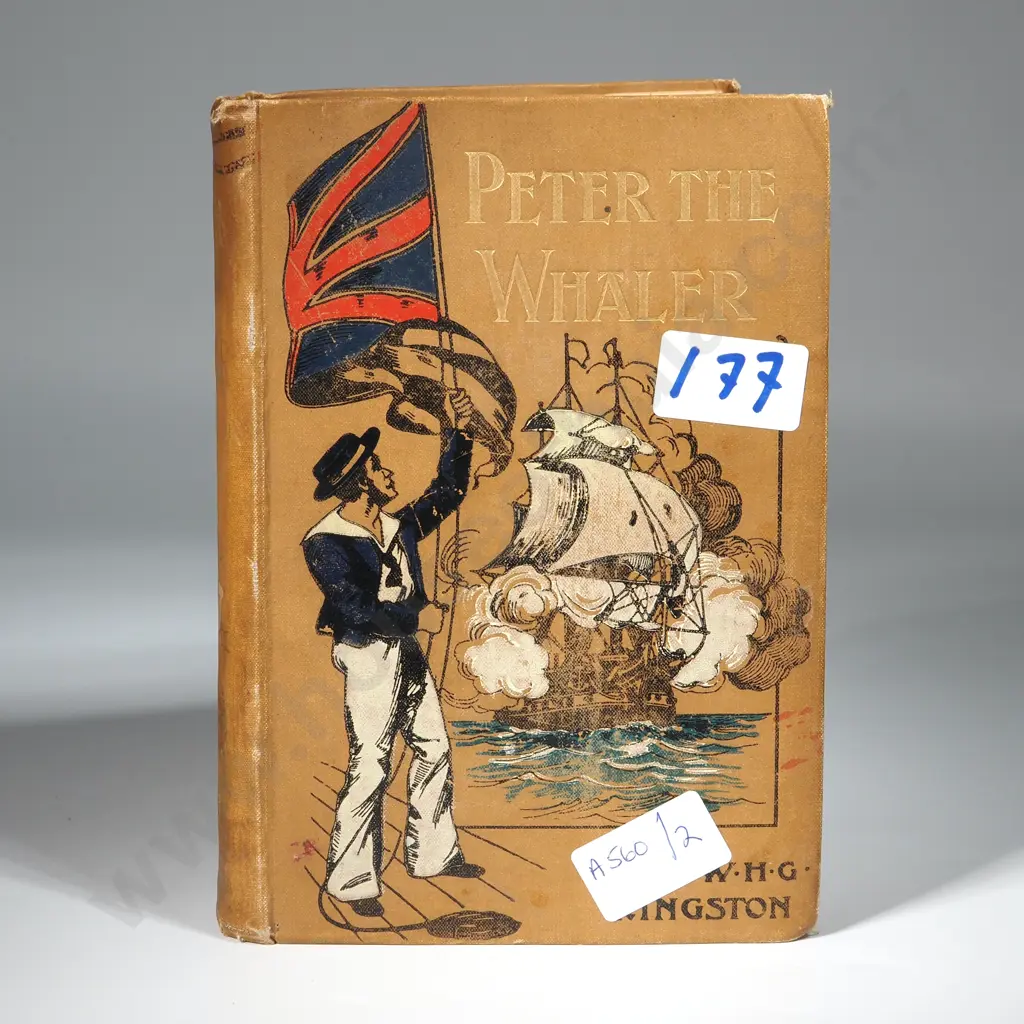 Peter The Whaler  William Henry Giles KingstonHis Early Life and Adventures in the Arctic Regions. Image 1++