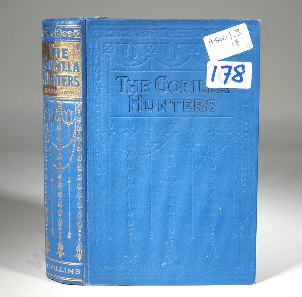 The Gorilla Hunters  R.M. Ballantyne, Published by Collins' Clear Type Press, London Image 1++