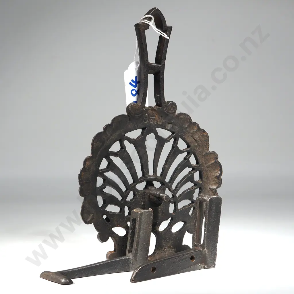 Cast Iron Trivet with Heavy Moulded Decoration  Image 1++
