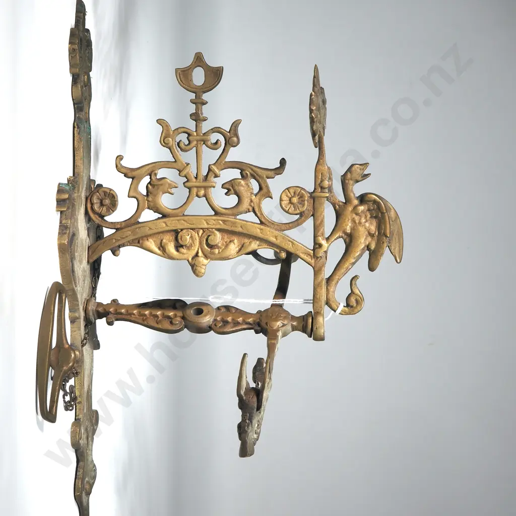 Vintage Wall Mounted Brass Bell Hanging Bracket  Image 1++