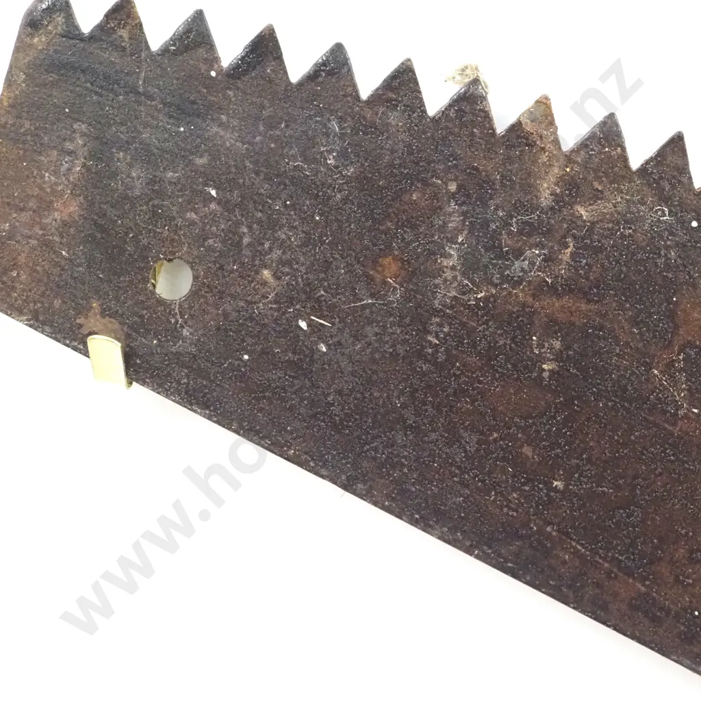 Vintage Wooden Handled Saw - 0.9 Meter Blade Image 1++