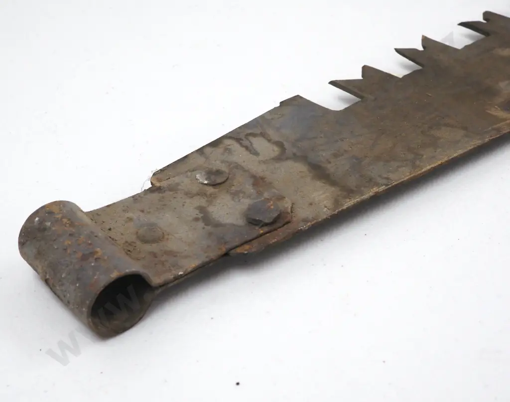 Vintage 1.7 Meter Double Handle Pit Saw - Missing One Wooden Handle  Image 1++