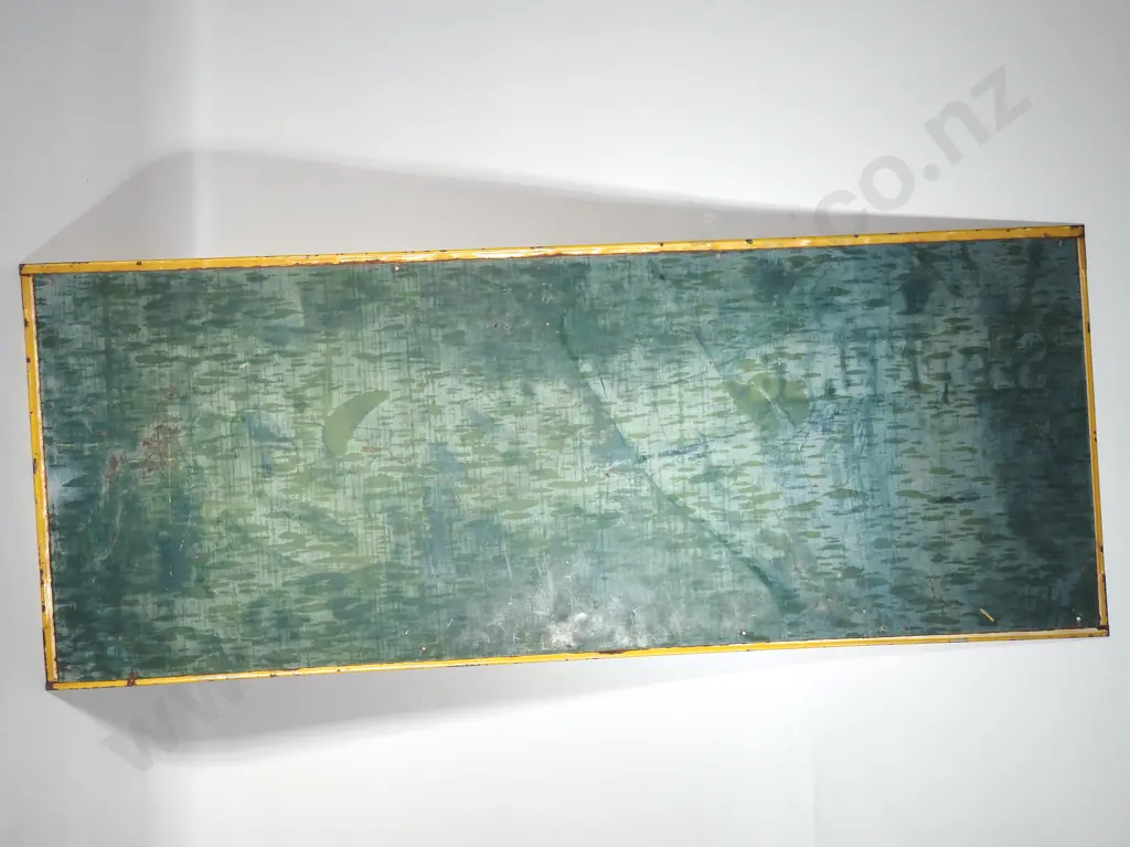 Vintage "It's Cott To Be Good" Quality Beverages Embossed Single Sided Metal Sign Image 1++