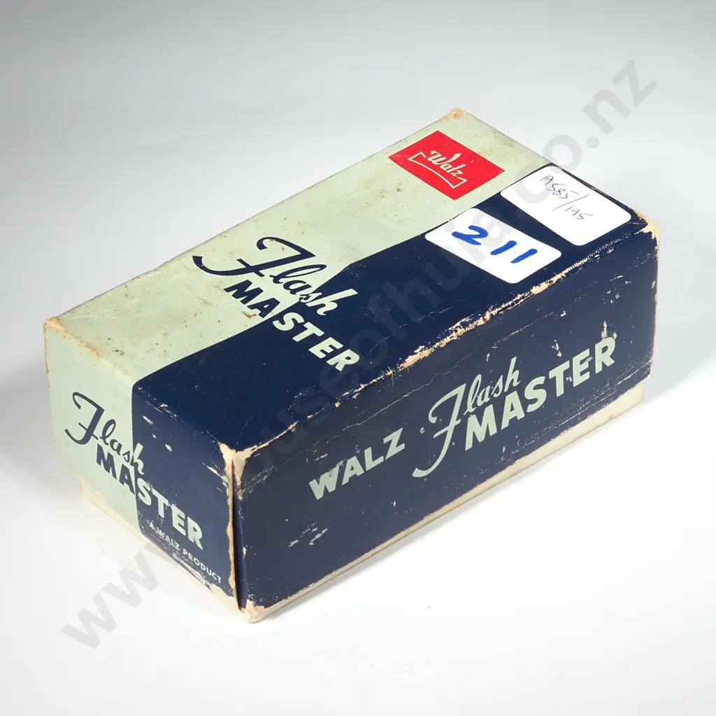 VINTAGE Walz Flash Master Camera Flash Original Box Image 1++