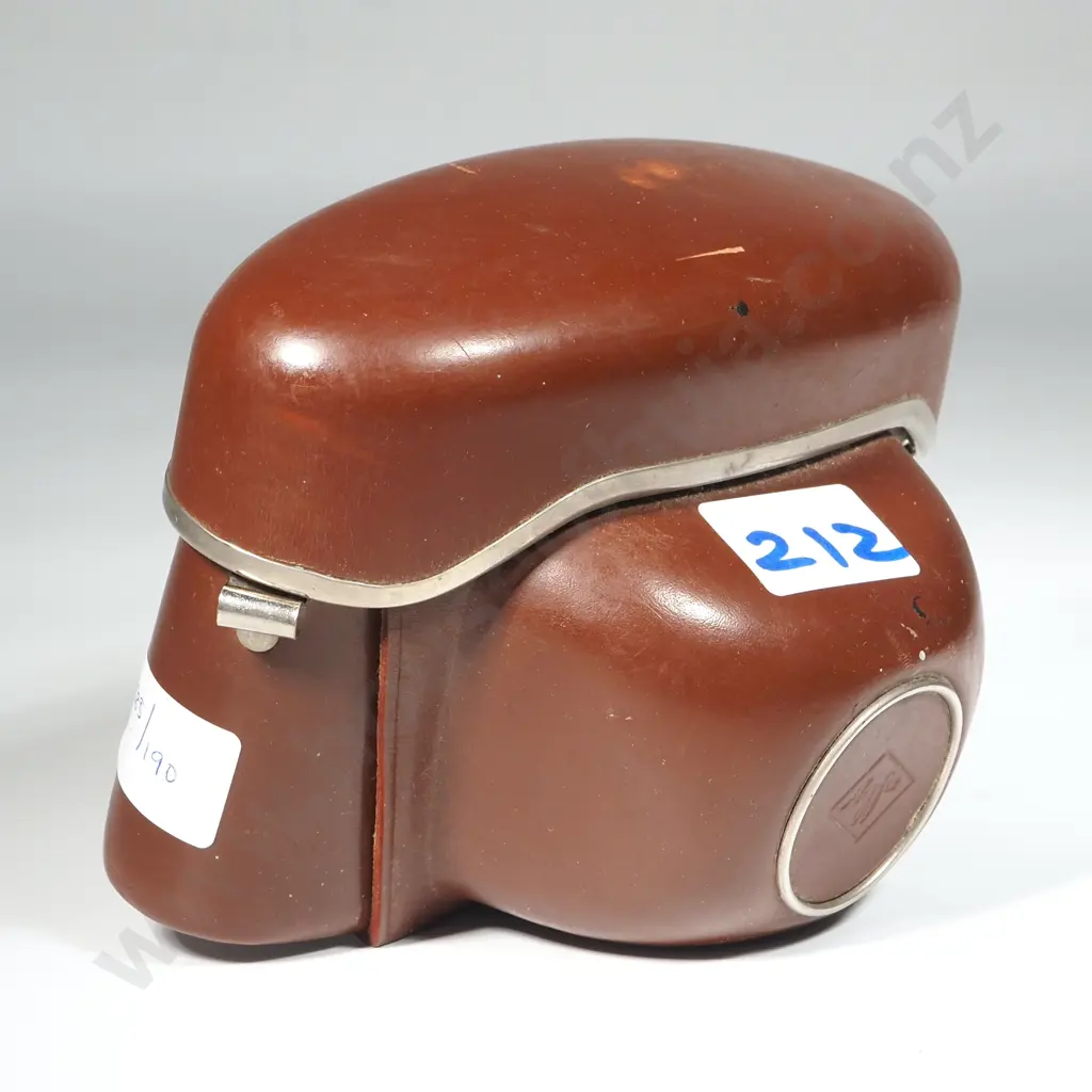 Vintage Agfa Silette Camera 35mm Film Viewfinder Camera In Leather Case Image 1++