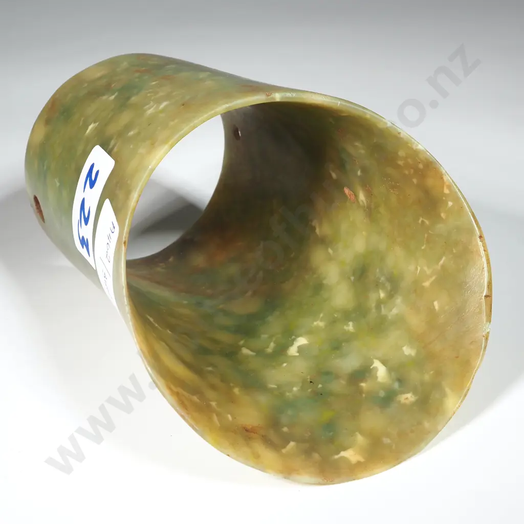 Chinese Liangzhu Culture Jade Carving Ancient Hairpin Cong Zong Image 1++