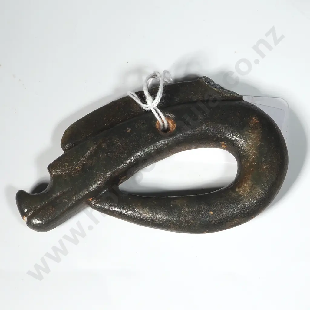 Jade Carving Depicting A Pig Dragon Or Zhulong From The Hongshan Culture Of Neolithic China Image 1++