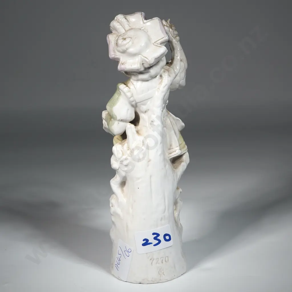 Antique Gebruder Heubach Figurine of a Boy w a Raised Arm. Image 1++