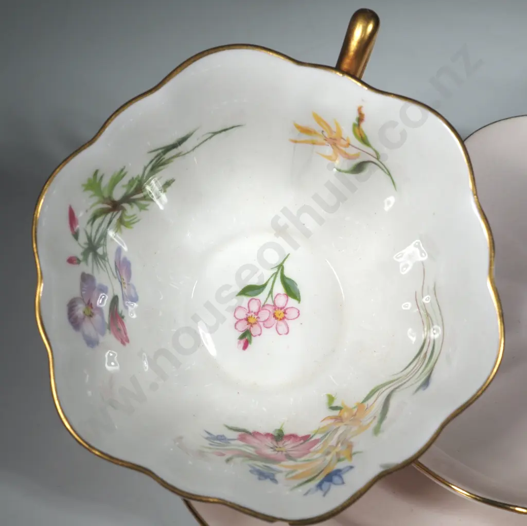 Shelley Cup, Saucer & Plate In The "Wild Flowers" Pattern  Image 1++