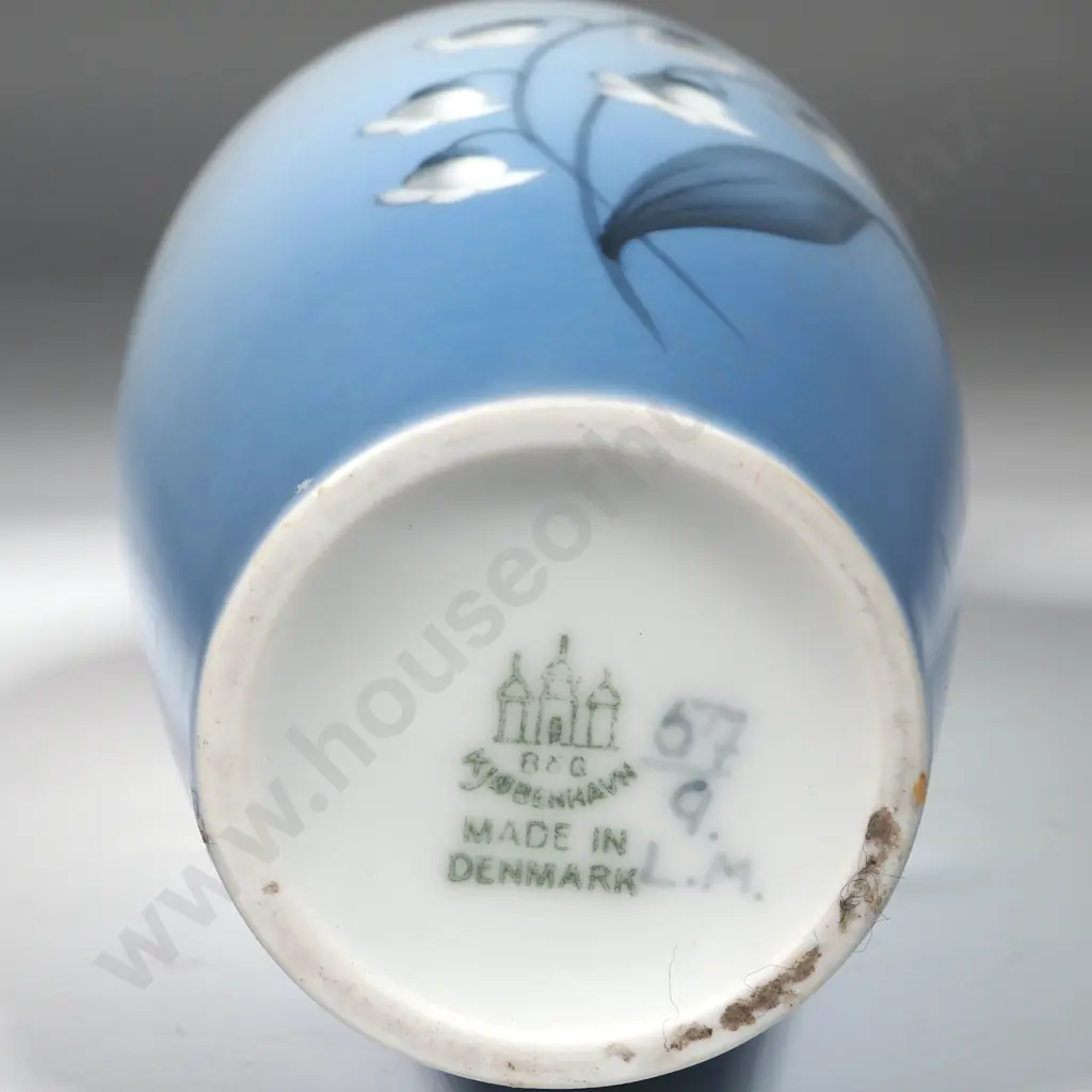 Bing & Grondahl Lily Of The Valley Vase Image 1++