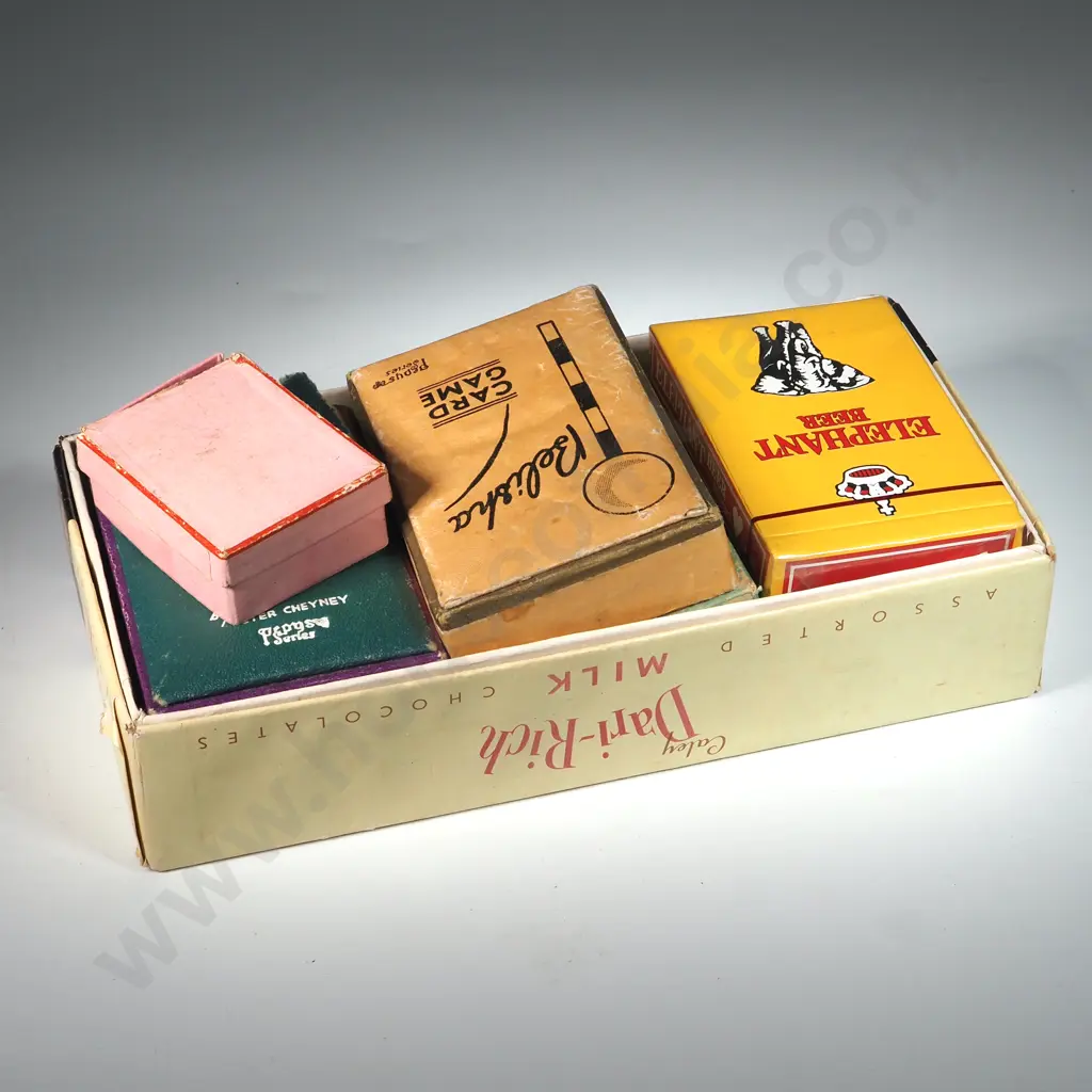 Collection Of Vintage Card Games & Cards Including The Crime Club Card Game, Relisha & Lexicon Image 1++