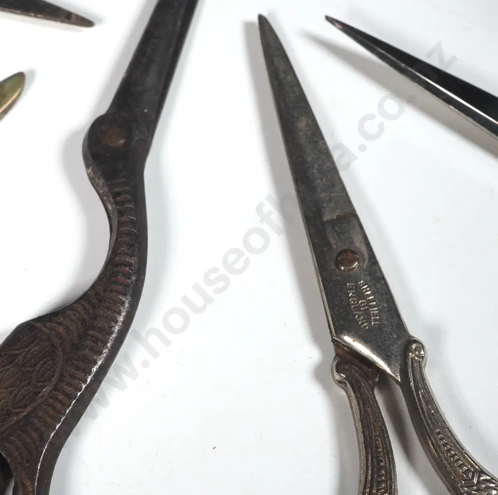 Five Decorative Sewing Scissors  Image 1++