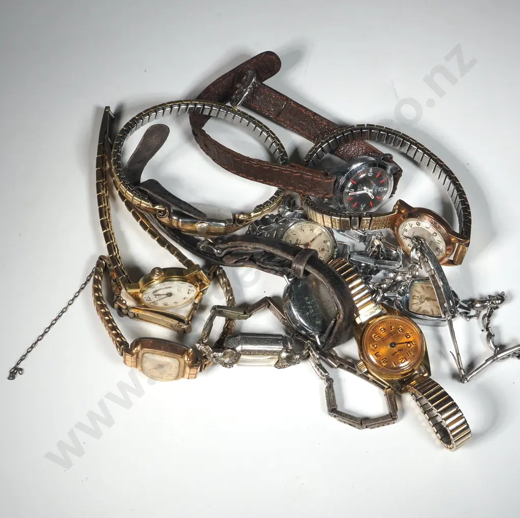 Ten Vintage Ladies Watches. Not Tested Image 1++