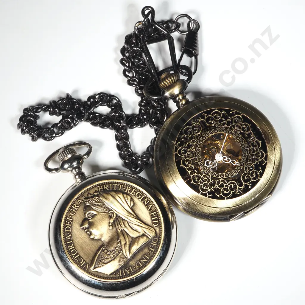 Two Novelty Pocket Watches.  Image 1++