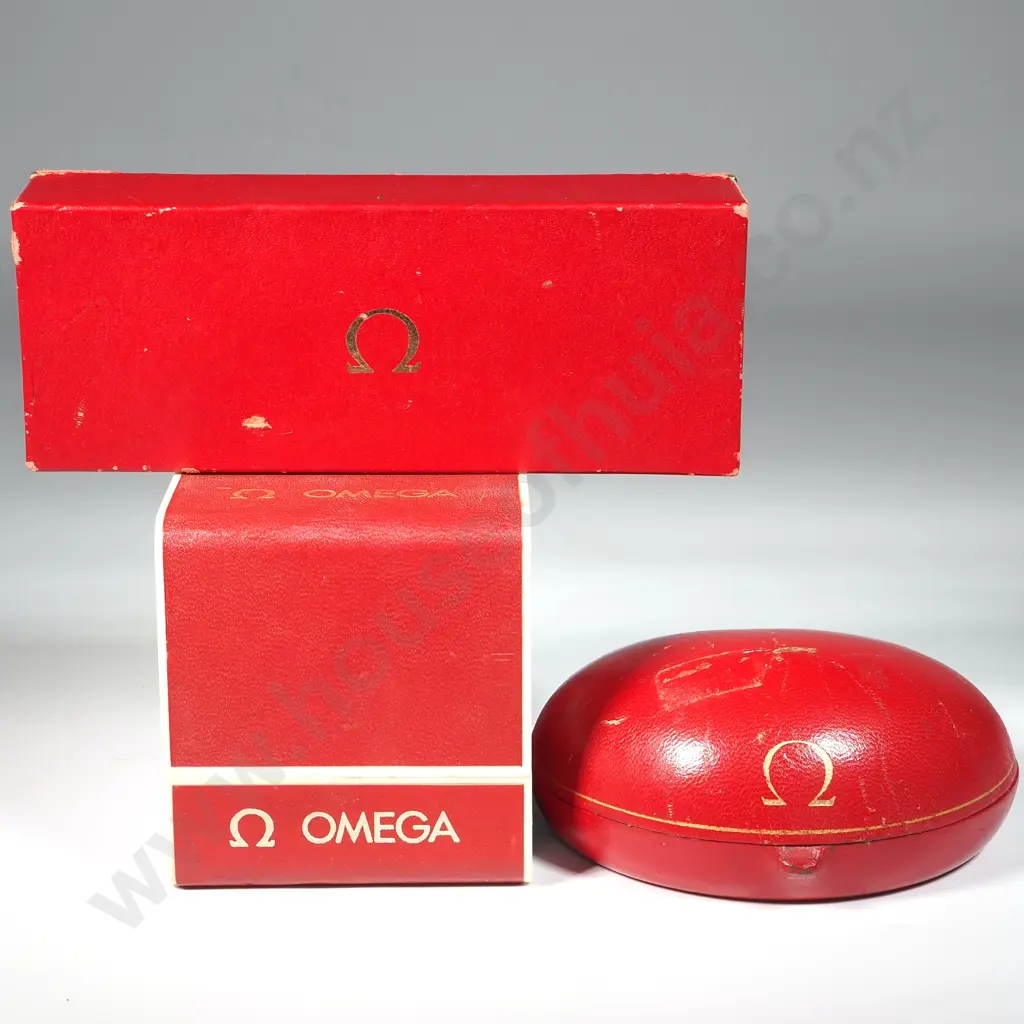 Three  Omega Watch Boxes Image 1++