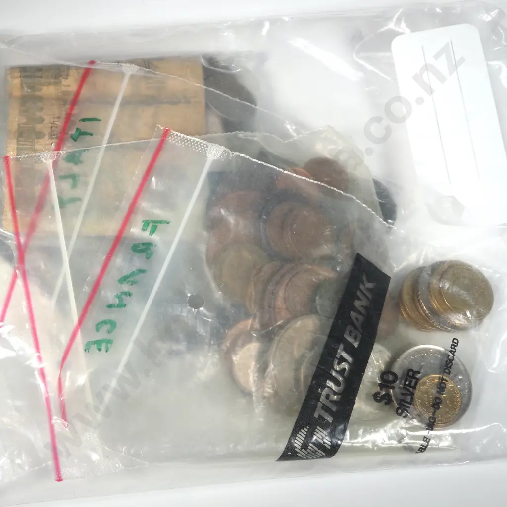 Bag Of Foreign Coins To Include Austria, Portuagal, Holland, Spain, France  Image 1++