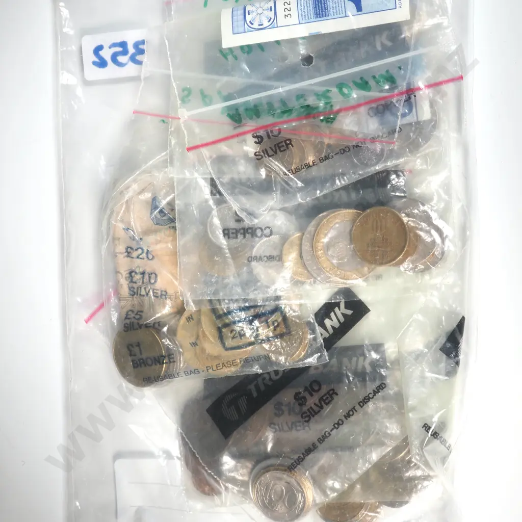 Bag Of Foreign Coins To Include Austria, Portuagal, Holland, Spain, France  Image 1++