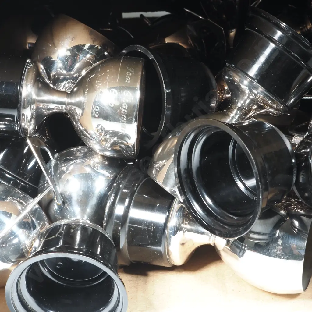 Large Quantity Of Silver Plate Small Trophies. Many Unengraved.  Image 1++