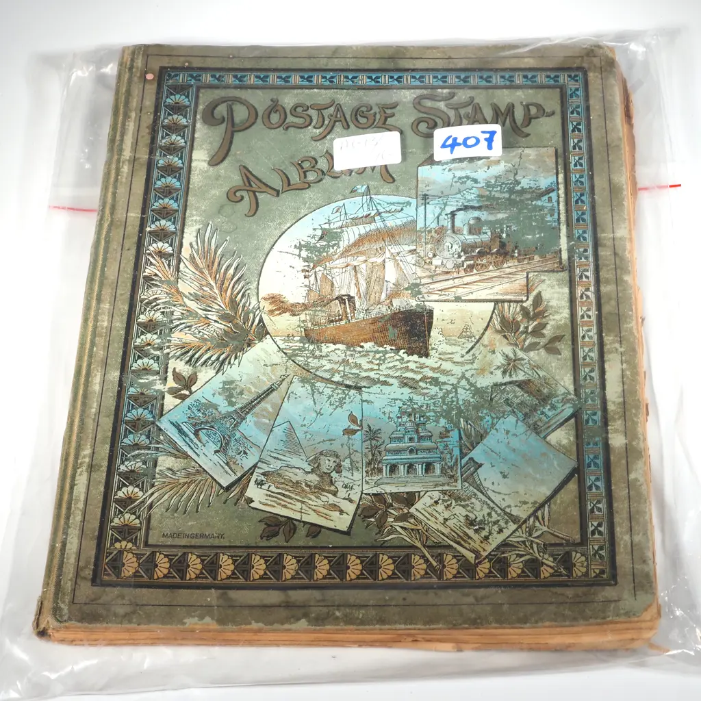 Vintage Heitmann's Postage Stamp Album w Some Stamps. Image 1++