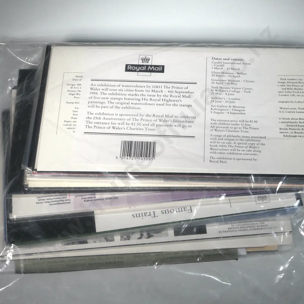 Assorted Lot of First Day Issue Royal Mail Mint Folders. Image 1++