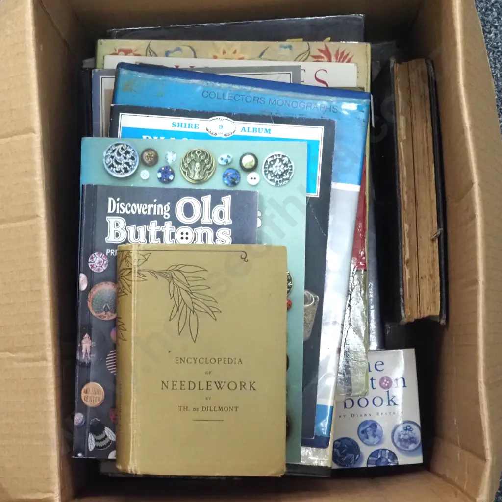 A Collection of Reference Haberdashery/Sewing Related Books. Image 1++