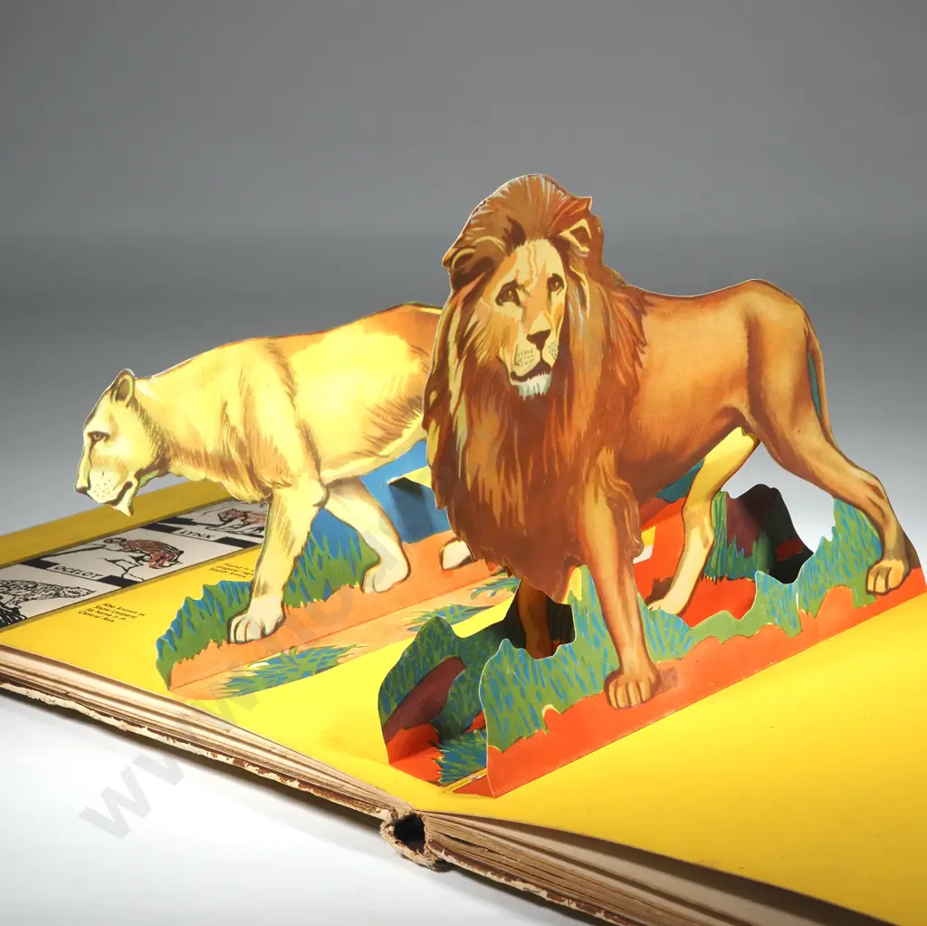 Bookano Zoo: No 1 (Pop-Up) Giraud, S. Louis (edited and produced) Published by Strand Publication, London, 1939 Image 1++