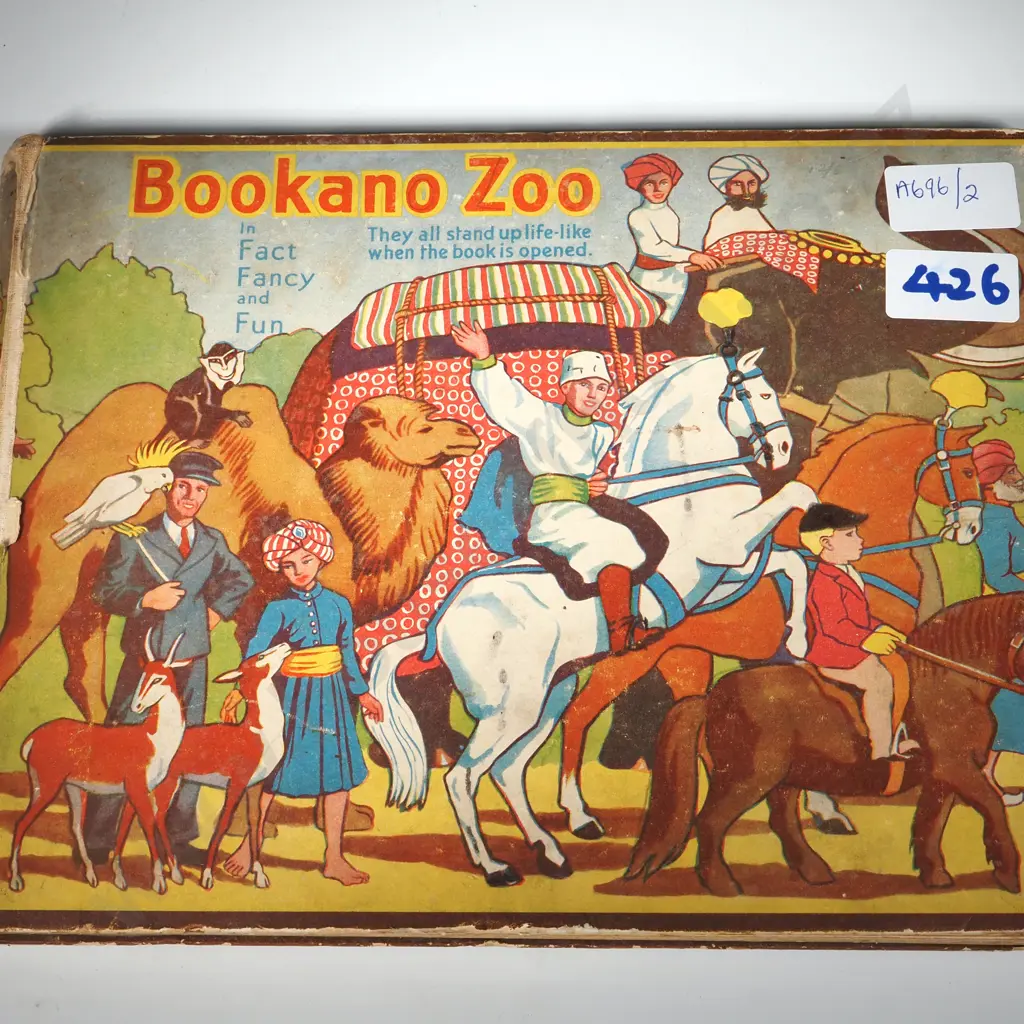 Bookano Zoo: No 1 (Pop-Up) Giraud, S. Louis (edited and produced) Published by Strand Publication, London, 1939 Image 1++