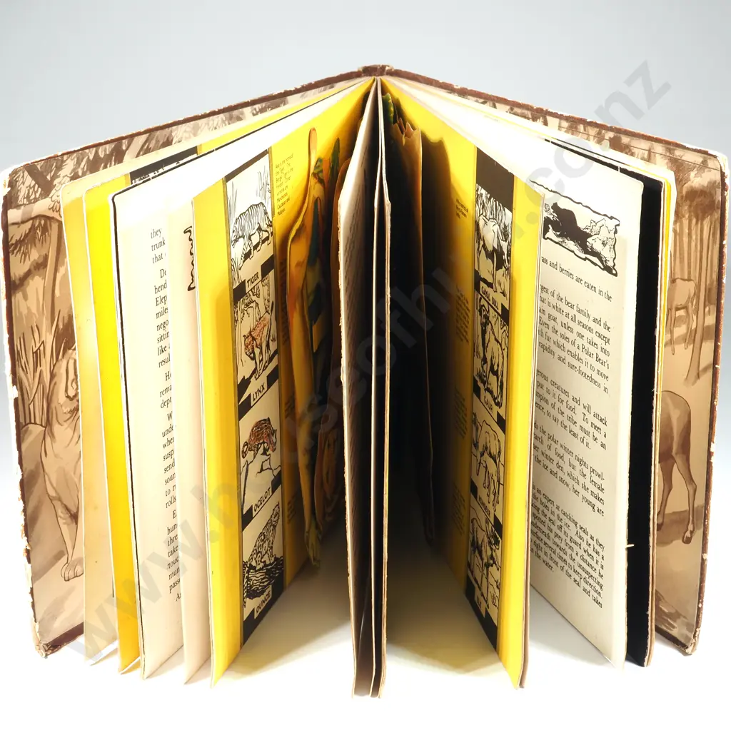 Bookano Zoo: No 1 (Pop-Up) Giraud, S. Louis (edited and produced) Published by Strand Publication, London, 1939 Image 1++