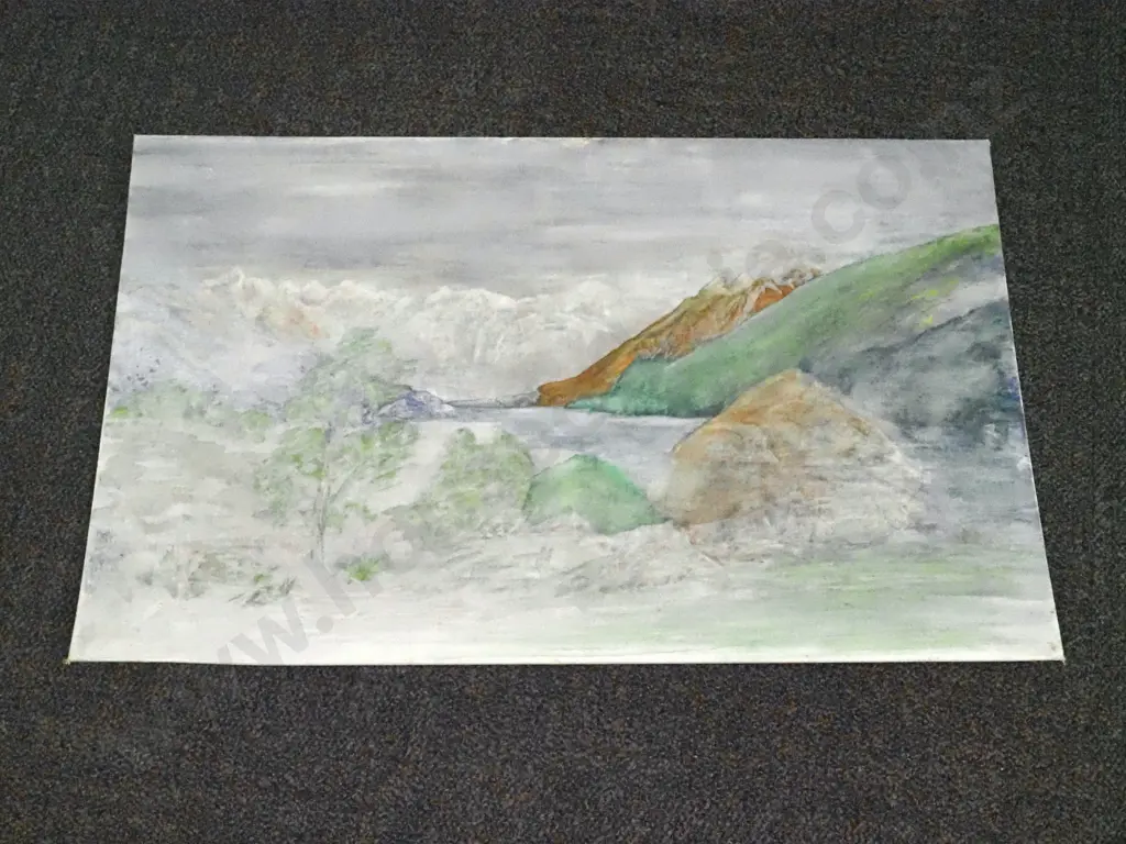 Alf Moreton. 2008. Underpainting on Board. Image 1++