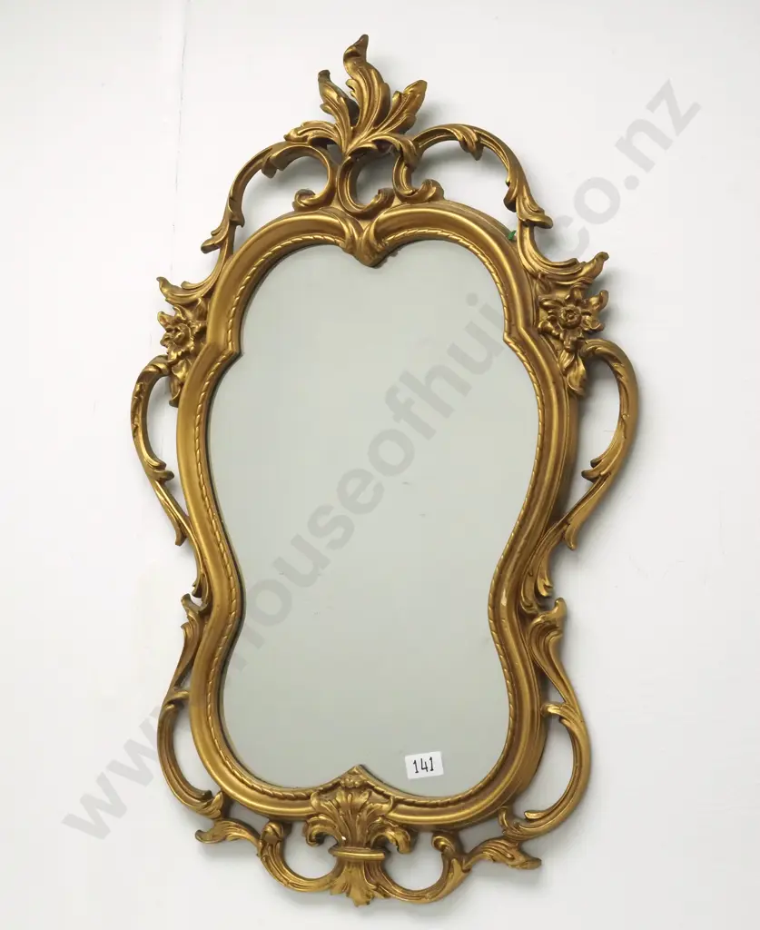 Ornate Gilt Framed Mirror  Image 1++