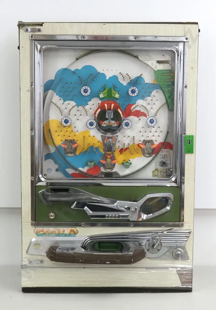 Wall Hung Vintage C Flower Sankyo Pachinko  Pinball Machine. Circa 1960 Image 1++