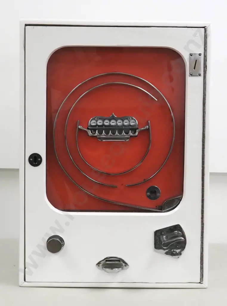 Pin or Flipper Ball Machine w Instructions.  Image 1++