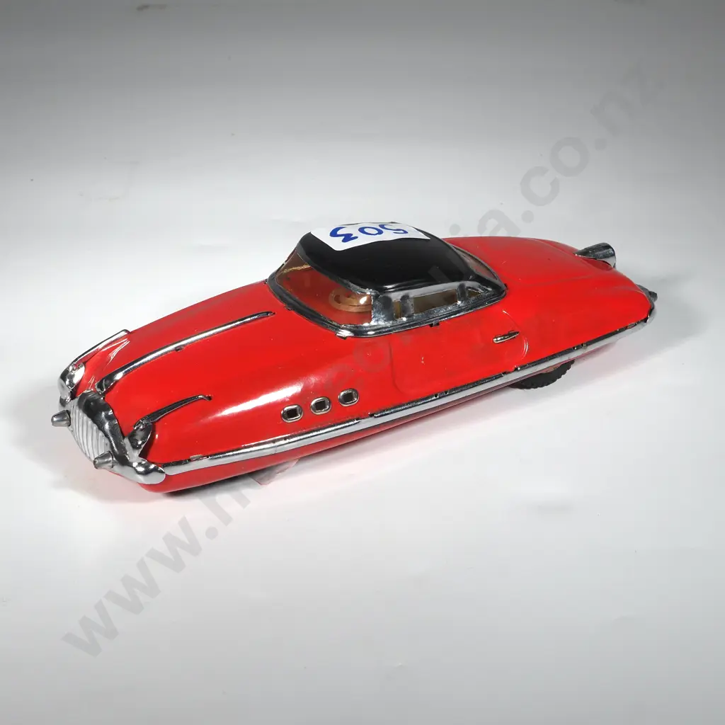 Early 1970s Alps Red/Black Buick Concept Car w Friction Works. Image 1++