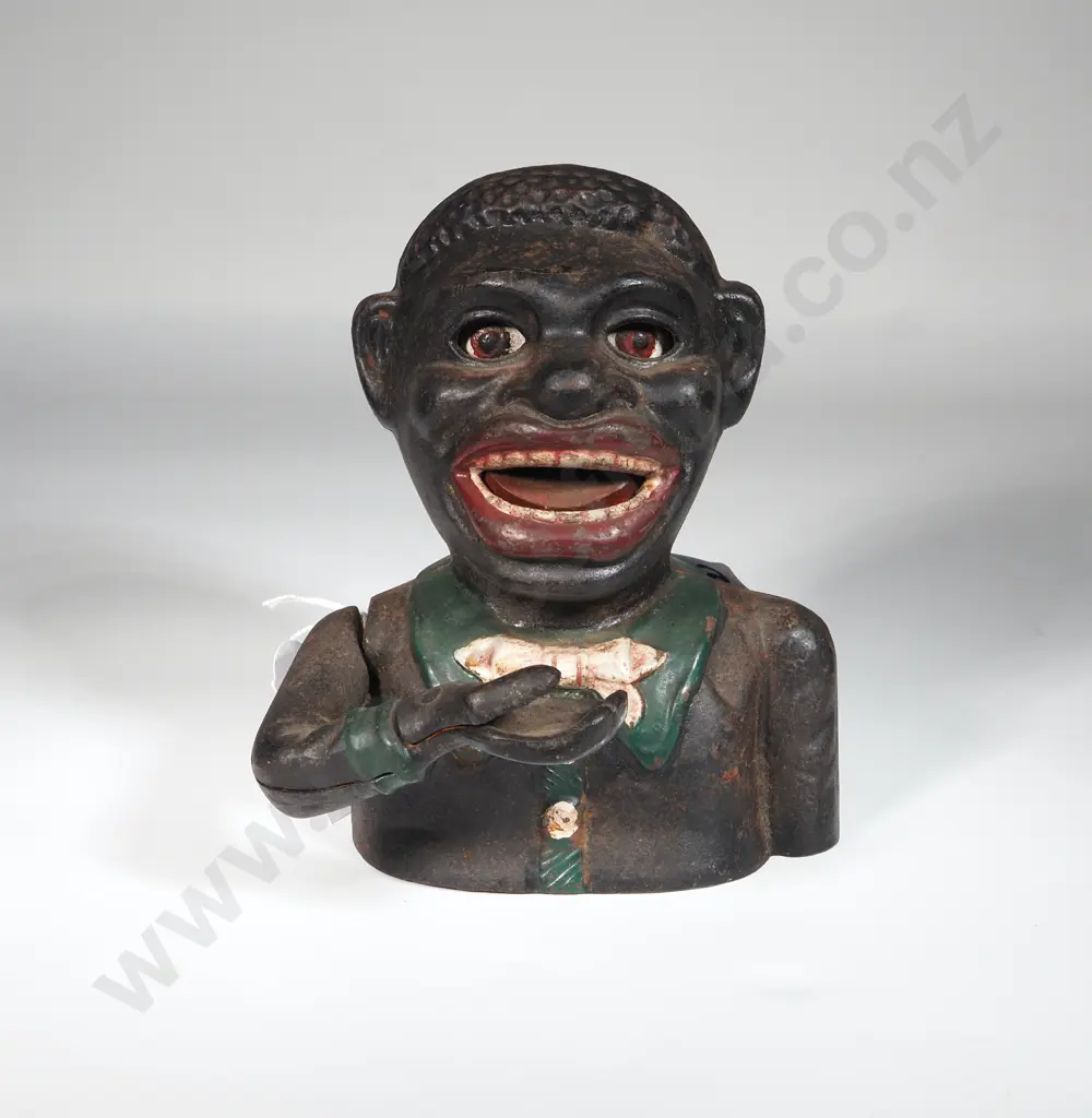 Antique Cast Iron Money Bank - Base Plate A/F Image 1++