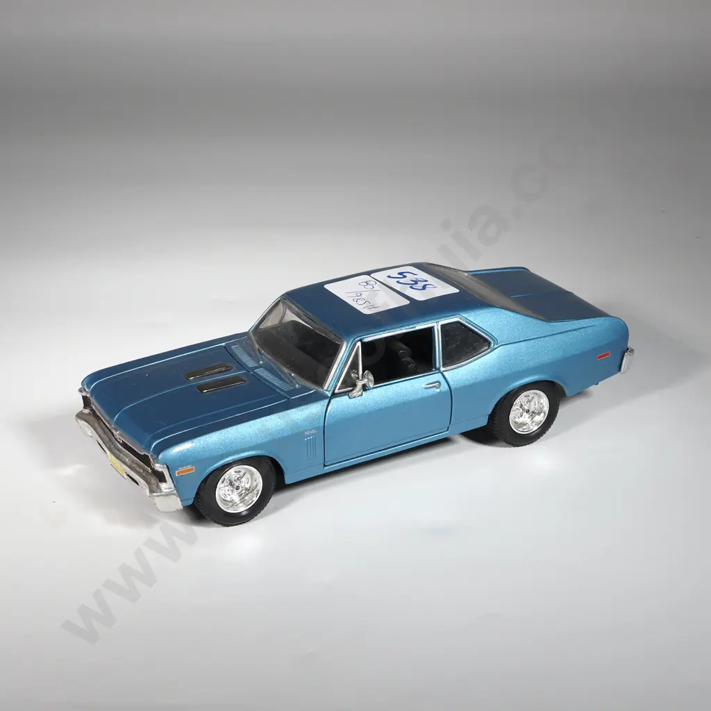 Metal Maisto Diecast 1970 Chevrolet Nova SS 1/24 11931 Image 1++
