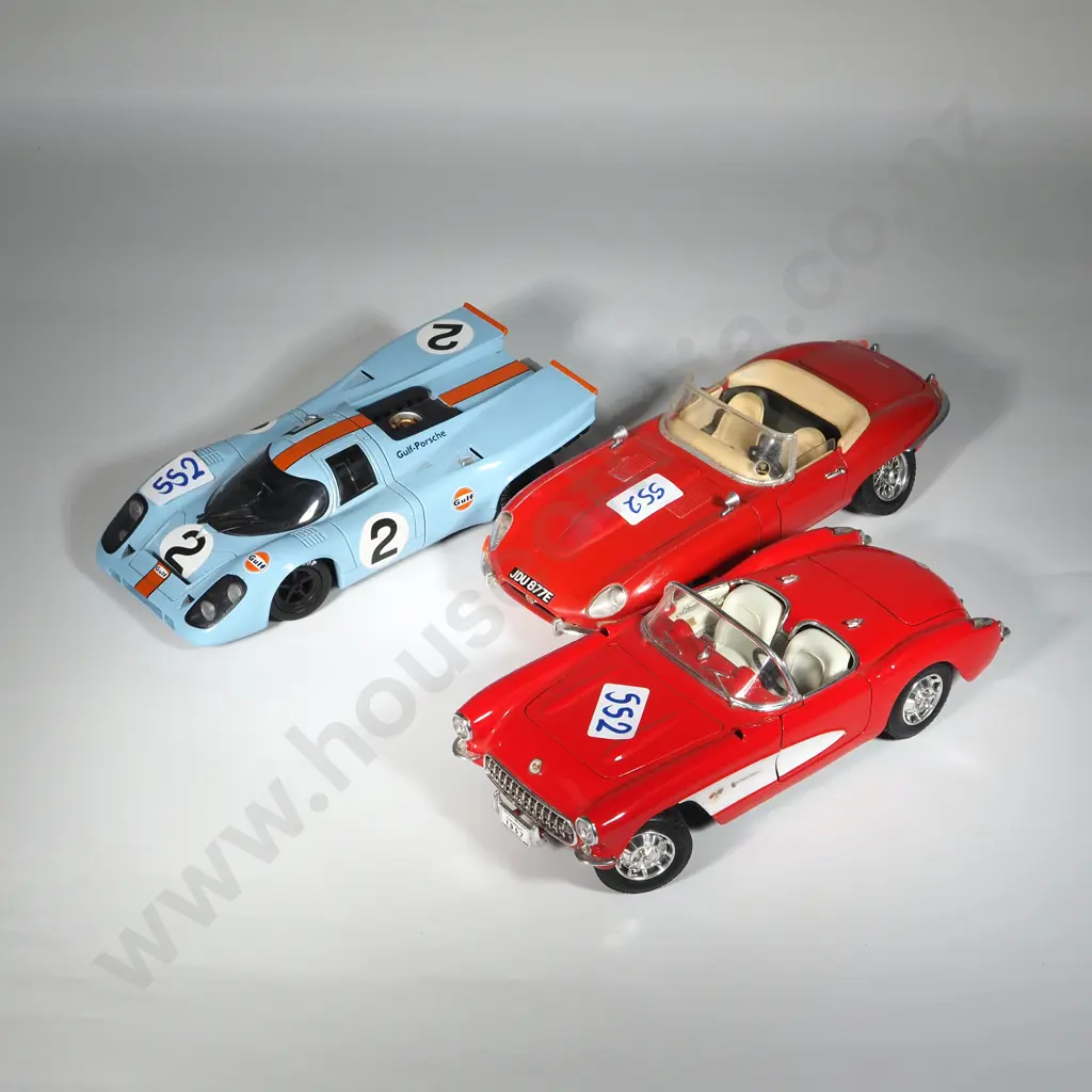 Lot of Three Model Cars. A/F. Image 1++