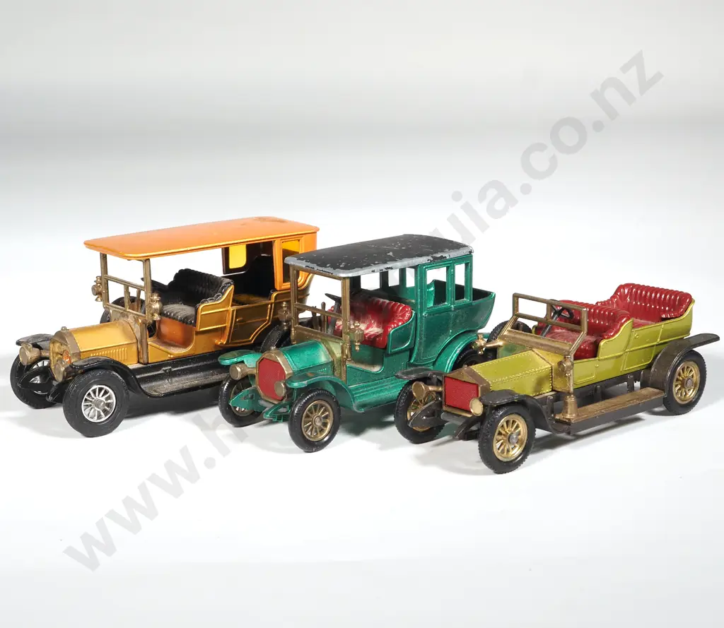Three Matchbox Models of Yesteryear Vintage Cars. Image 1++