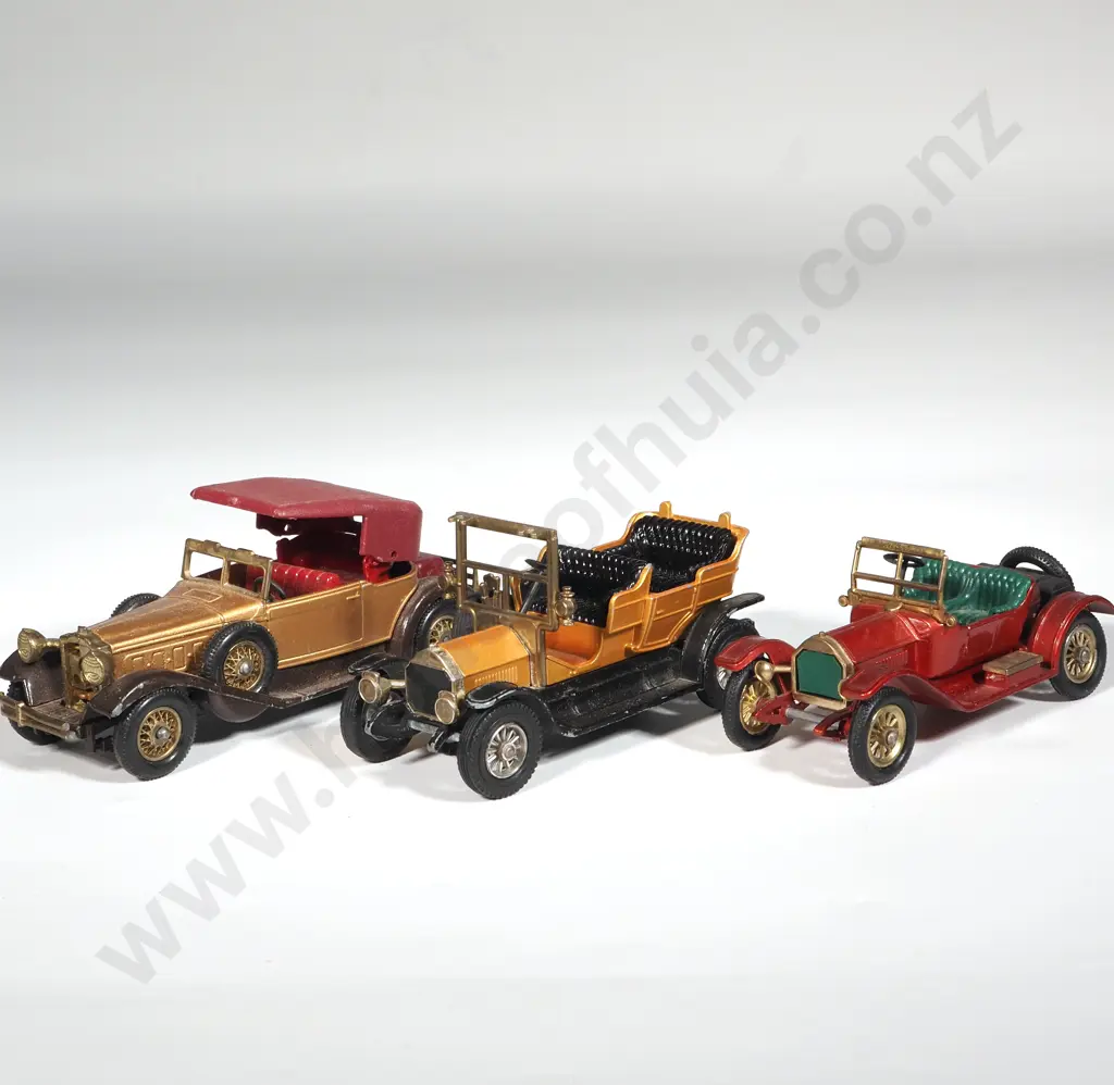 Three Matchbox Models of Yesteryear Vintage Cars. Image 1++