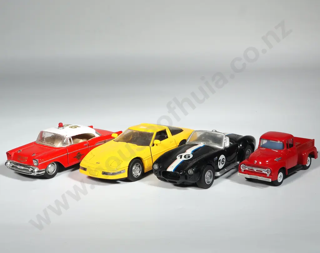 Assorted Lot of Four Model Vehicles. Image 1++
