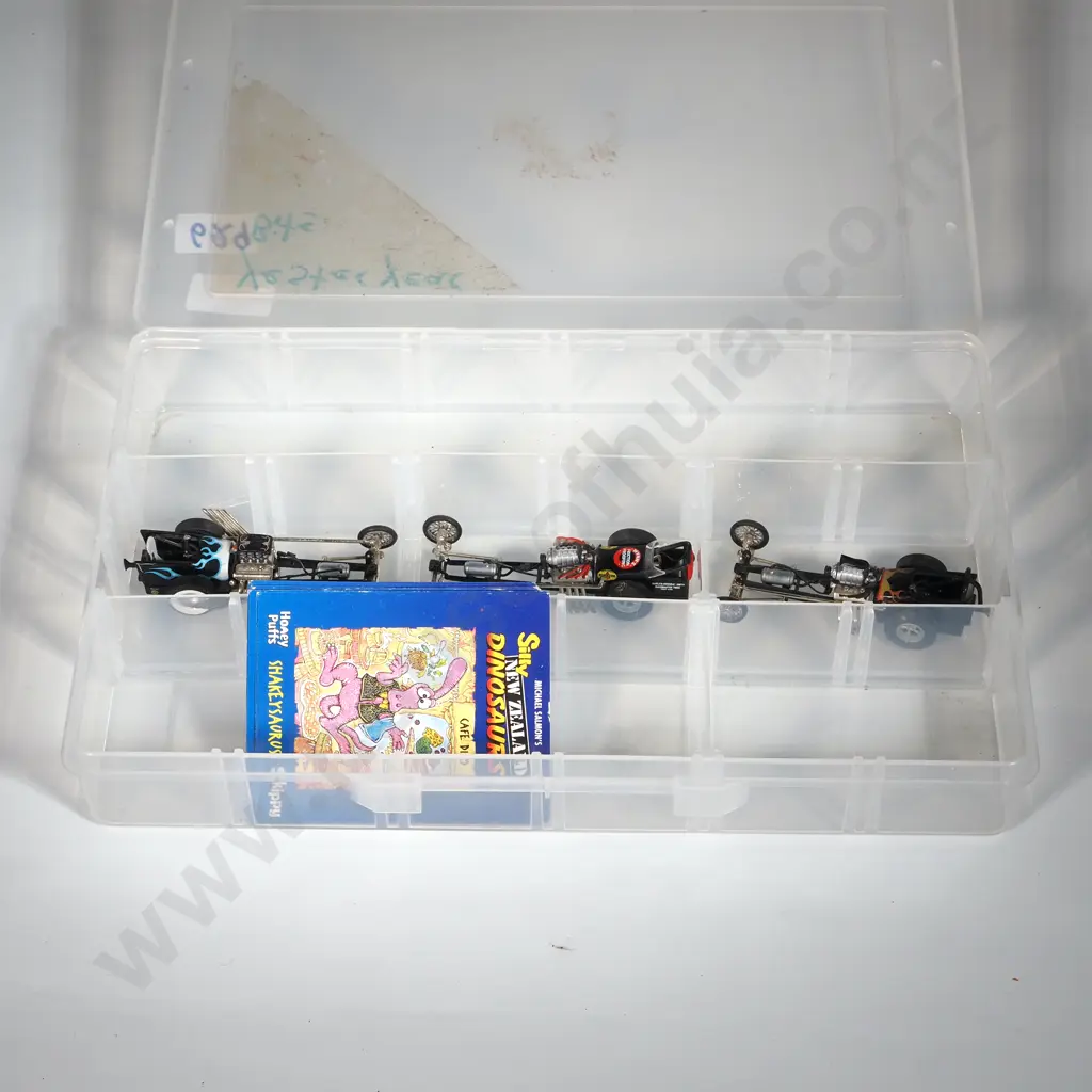 Three GMP Hand Crafted Model Dragsters. Image 1++