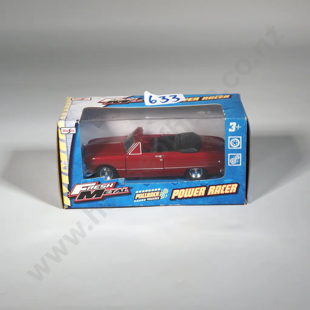 Boxed Maisto Red Fresh Metal Power Racer. Image 1++