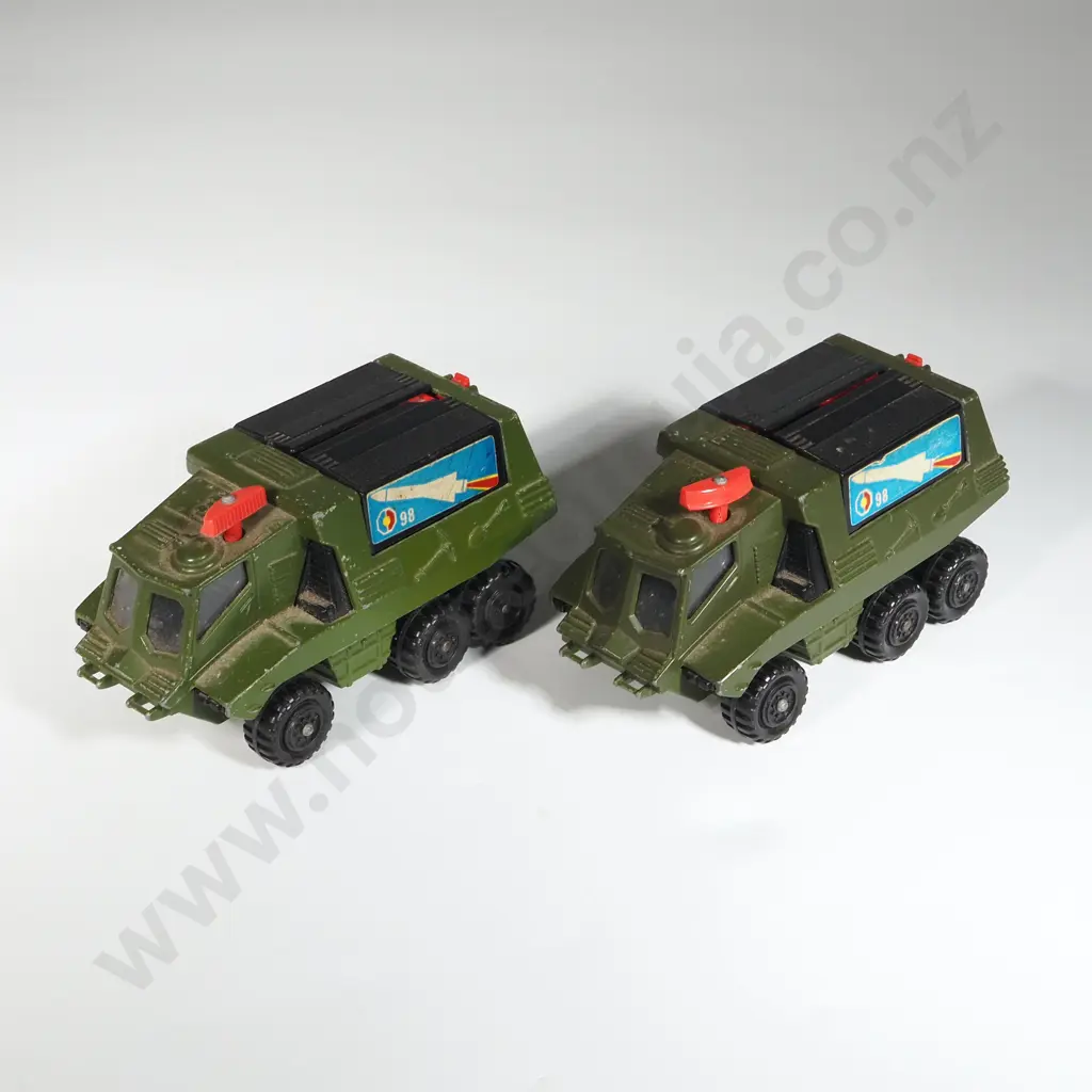 Two Matchbox Metal Kings K-III Missile Launchers. Image 1++