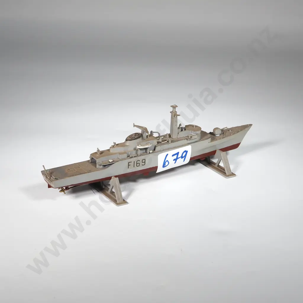 Scale Model Royal New Zealand Navy Leander Class Frigate . A/F. Image 1++