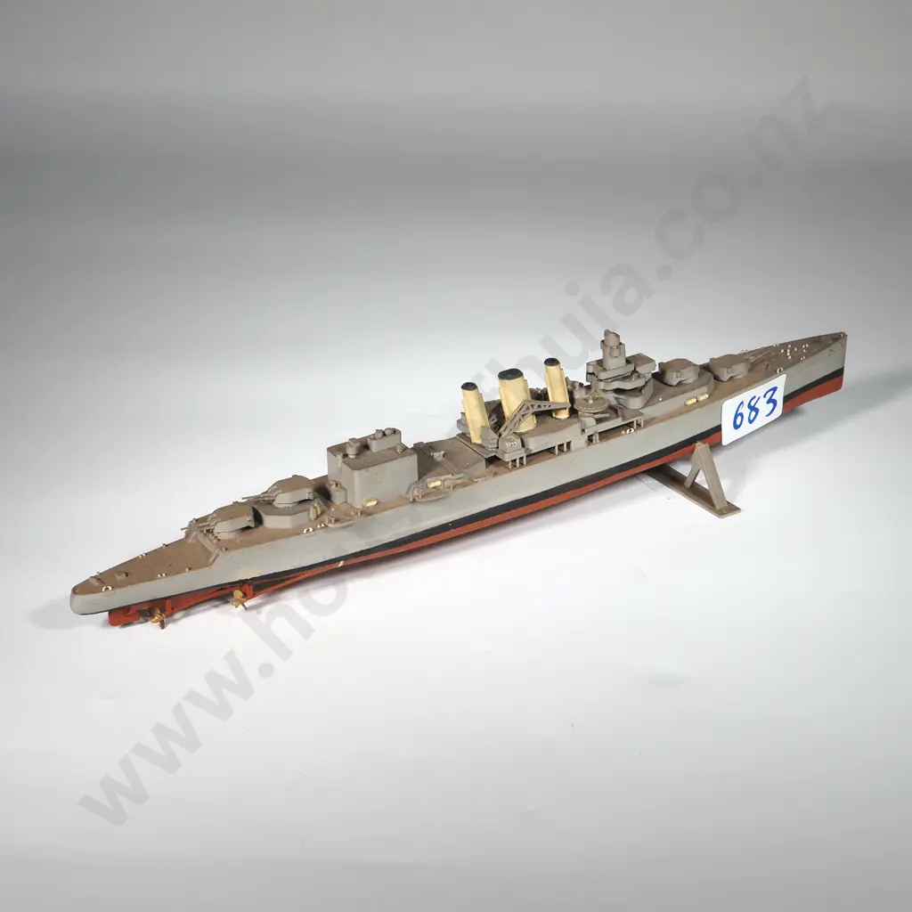 Scale Model Guided Missile Destroyer. A/F. Image 1++