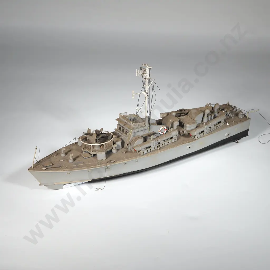 Scale Model Fairmile D Motor Torpedo Boat. A/F. Image 1++