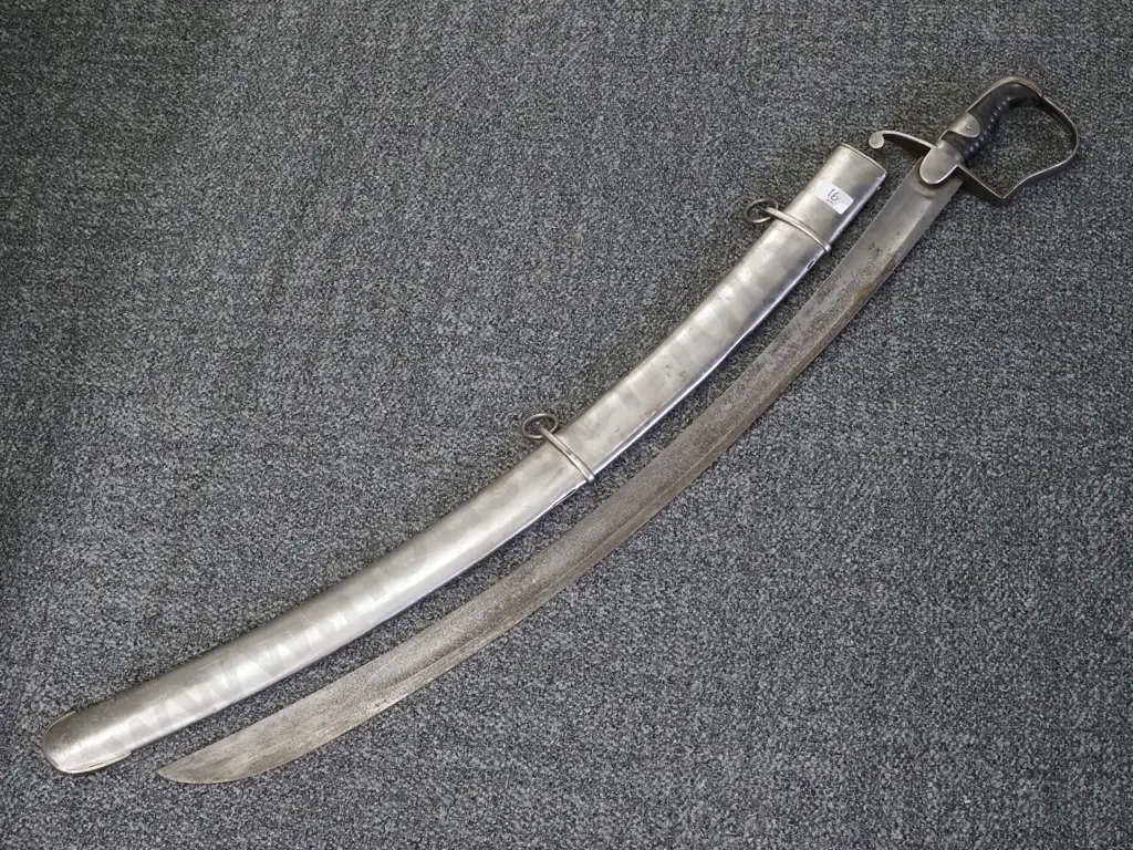 1797 Pattern Light Cavalry Sabre Marked Thomas Craven - Blade Pitted, but good for its age Image 1++